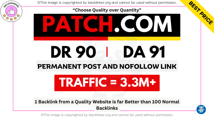 Guest post on Patch , patch.com - DR90