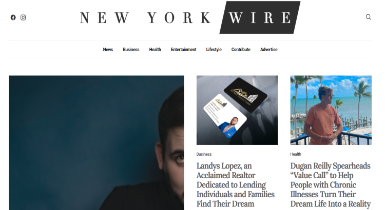 Publish Featured Article or Interview on NYWire, Nywire DA 70