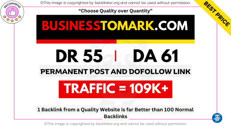 Guest Post on Businesstomark - businesstomark.com Traffic 109K