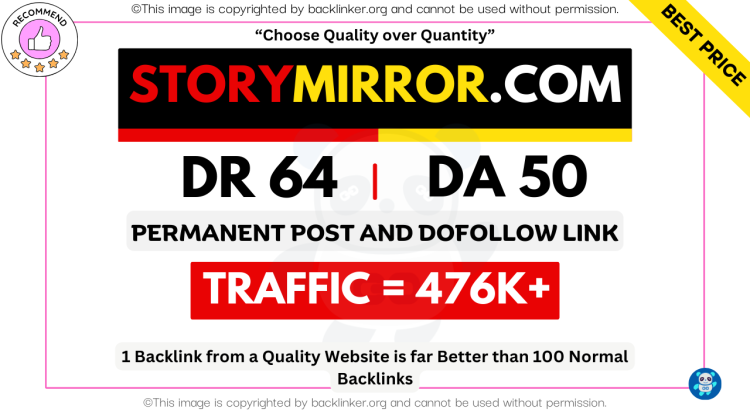 Guest Post on Storymirror, Storymirror.com - DR56 - Dofollow