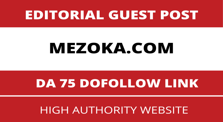 Guest Post on Mezoka, Mezoka.com DA 75 Dofollow Link