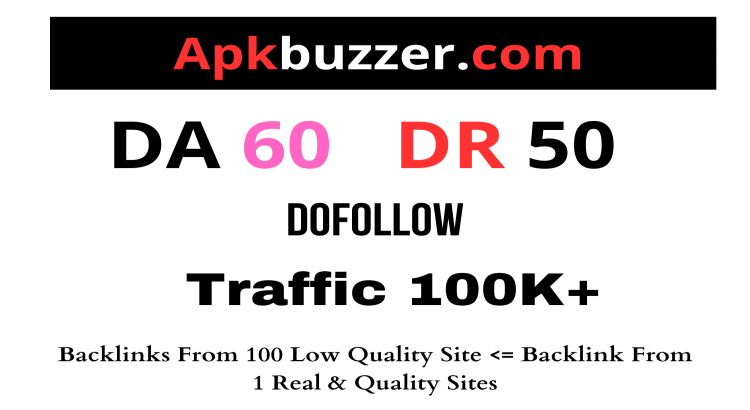 Guest Post on ApkBuzzer, Apkbuzzer.com DA 60 Dofollow