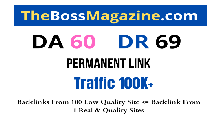 Guest Post on TheBossMagazine, TheBossMagazine.com DA 60