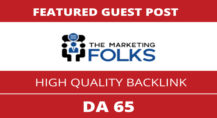 Featured Guest Post on TheMarketingFolks DA 65 - Google News