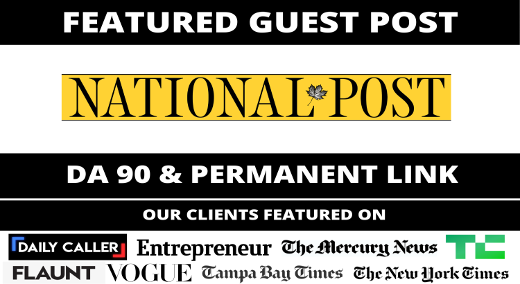 Featured Article on NationalPost, Nationalpost.com DA90